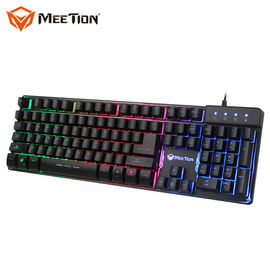 Wholesalers Cool rainbow light Gaming keyboard for Laptop and Desktop