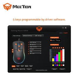 MEETION New Product optical sensor USB ergonomic computer gaming Mouse For PC Gamer