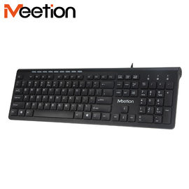 Hot sale Ergonomic Wired Standard Multimedia Keyboard for Laptop and Desktop