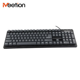 Meetion Brand Wholesalers Waterproof Design Quiet Suspended Standard Wired Keyboard,Multi Language Layout Keyboard