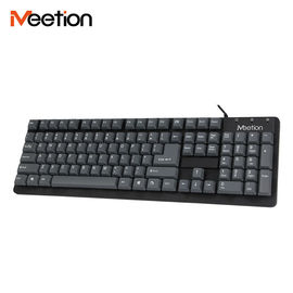 Meetion Brand Wholesalers Waterproof Design Quiet Suspended Standard Wired Keyboard,Multi Language Layout Keyboard