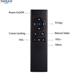स्मार्ट टीवी मिनी पीसी HTPC के लिए USB 2.0 रिसीवर के साथ MX6 पोर्टेबल 2.4G वायरलेस रिमोट कंट्रोलर एयर माउस